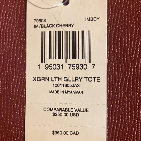 Authentic Coach Gallery Tote Bag - Picture 6 of 6